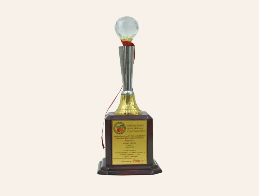 SME Excellence Award in Customer Satisfaction in Agriculture & Farming Equipment Sector for Vibez Coffee Estates - Chikamangalore